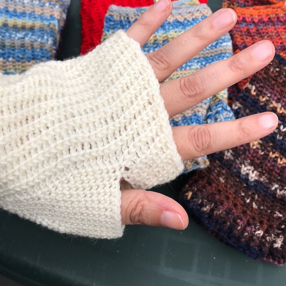 Handmade Fingerless Gloves